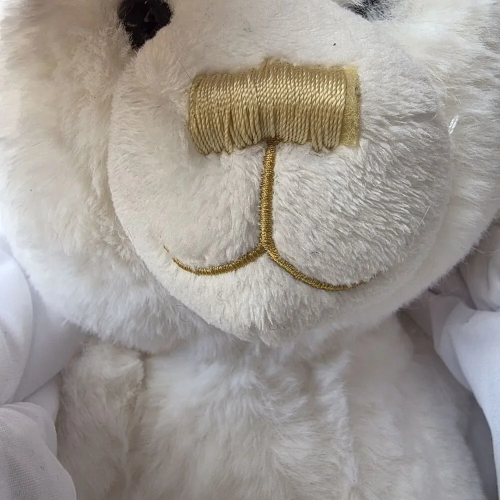 FAO Schwarz 160th Anniversary Teddy Bear Plush Gold Jacket Collectible-Limited